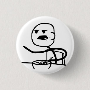 Cereal Meme Guy 3 Cm Round Badge