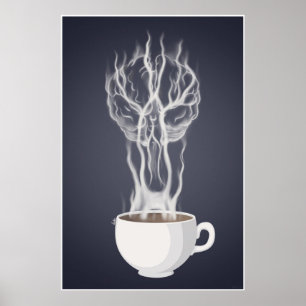 Cerebral coffee & Arteries Poster