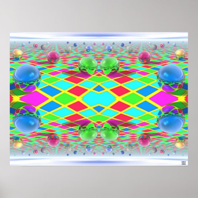 Cerebral Colour Madness Poster (Front)