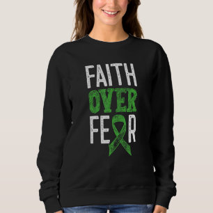 Cerebral Palsy Awareness Month Faith Over Fear Bra Sweatshirt