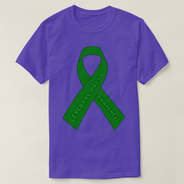 Cerebral Palsy Awareness T-Shirt (Design Front)