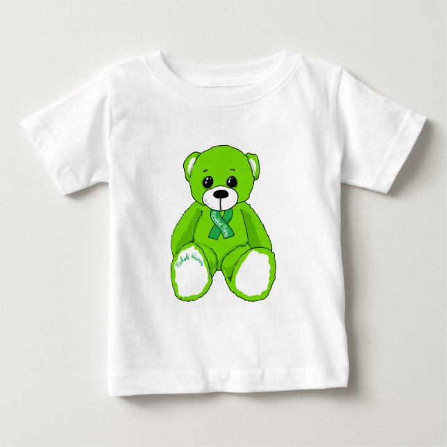 Cerebral Palsy Awareness Teddy Bear Products Baby T-Shirt (Front)