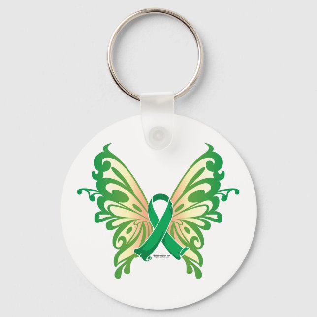 Cerebral Palsy Butterfly Key Ring (Front)