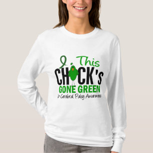 CEREBRAL PALSY Chick Gone Green T-Shirt