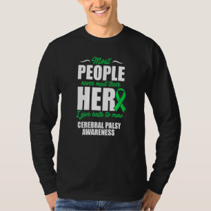 Cerebral Palsy Cp Awareness Hero Warrior Survivor  T-Shirt