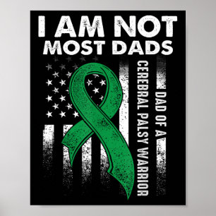 Cerebral Palsy Cp Awareness Most Dads Warrior Surv Poster