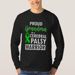 Cerebral Palsy CP Awareness Proud Warrior Survivor T-Shirt