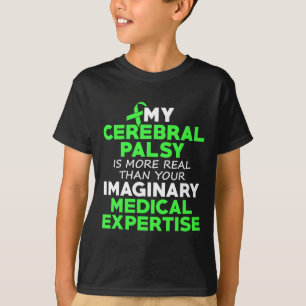Cerebral Palsy Cp Awareness Real Warrior Survivor T-Shirt