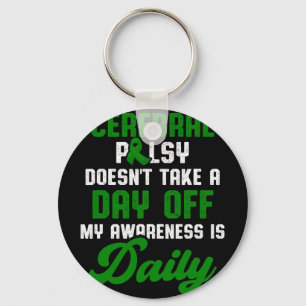 Cerebral Palsy Cp Awareness Treatment Warrior Surv Key Ring