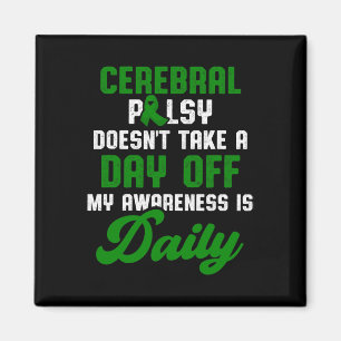 Cerebral Palsy Cp Awareness Treatment Warrior Surv Magnet