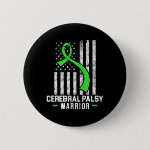 Cerebral Palsy Cp Awareness Warrior Survivor 2  6 Cm Round Badge
