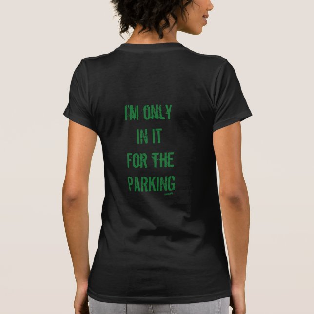 Cerebral Palsy humour tee (Back)