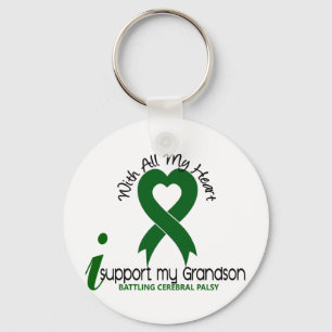 Cerebral Palsy I Support My Grandson Key Ring
