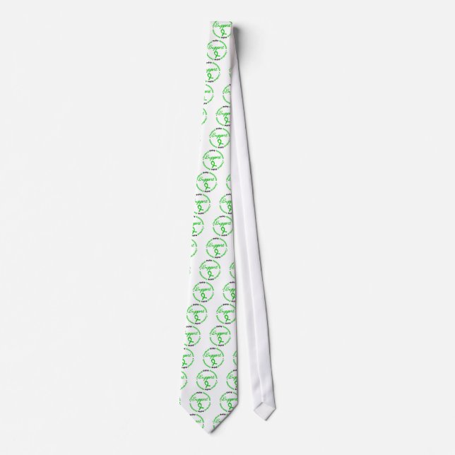 Cerebral Palsy Support Ribbon Tie (Front)