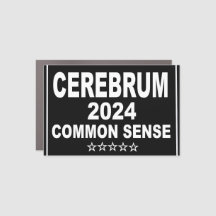 Cerebrum 2024 car magnet