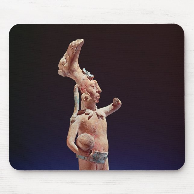 Ceremonial Ballplayer, Isle of Jaina, c.600 Mouse Pad (Front)