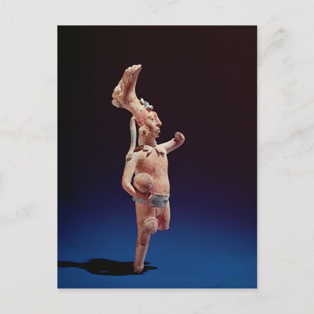 Ceremonial Ballplayer, Isle of Jaina, c.600 Postcard (Front)