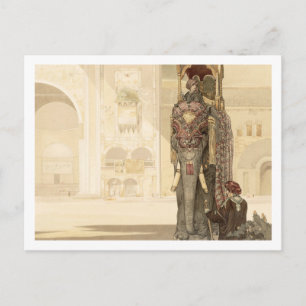 Ceremonial Elephant, from 'The Jungle Book' by Rud Postcard