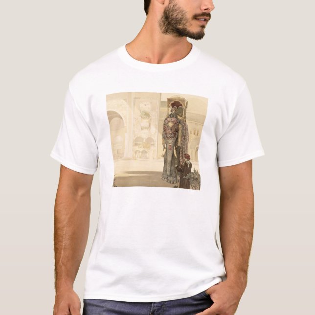 Ceremonial Elephant, from 'The Jungle Book' by Rud T-Shirt (Front)