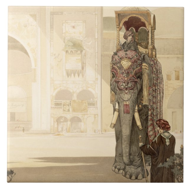 Ceremonial Elephant, from 'The Jungle Book' by Rud Tile (Front)