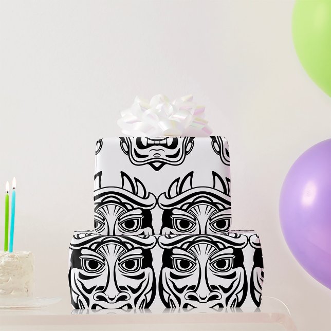 Ceremonial Mask Wrapping Paper (Creator Uploaded)