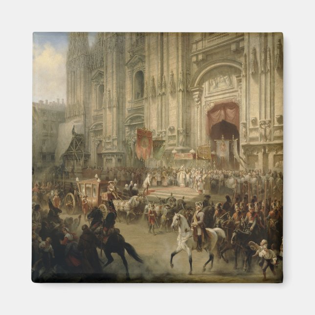 Ceremonial reception of Field-marshal Magnet (Front)