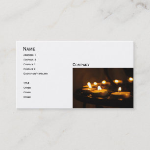 Ceremonial services business card