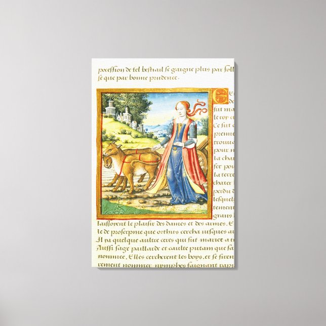 Ceres Canvas Print (Front)