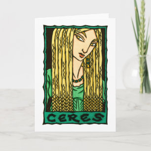 Ceres Greeting Card