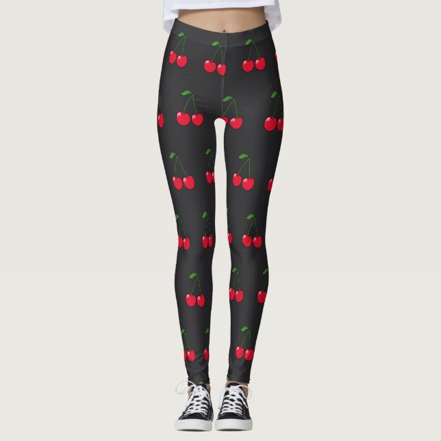 Cerezas Leggings (Front)