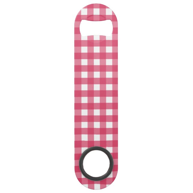 Cerise gingham (Front)