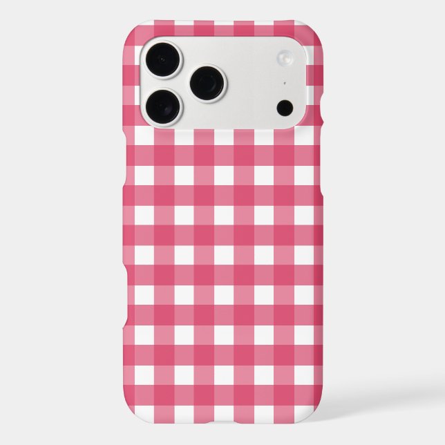 Cerise gingham (Back)