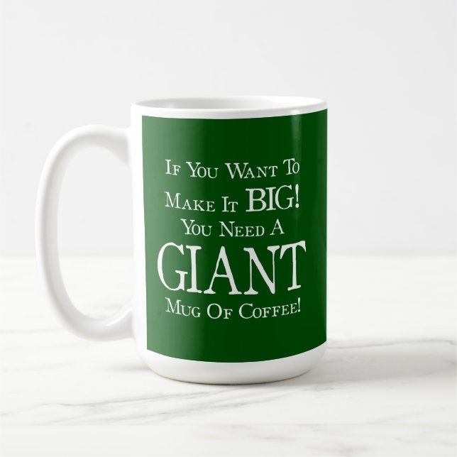 Cerne Giant Coffee Mug (Left)