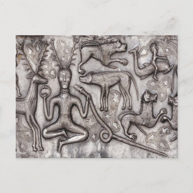 Cernunnos Gundestrup Cauldron Postcard (Front)