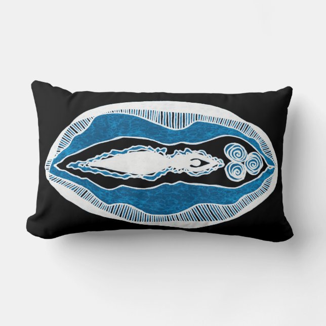 Cerridwen Goddess Yoni Lumbar Cushion (Front)