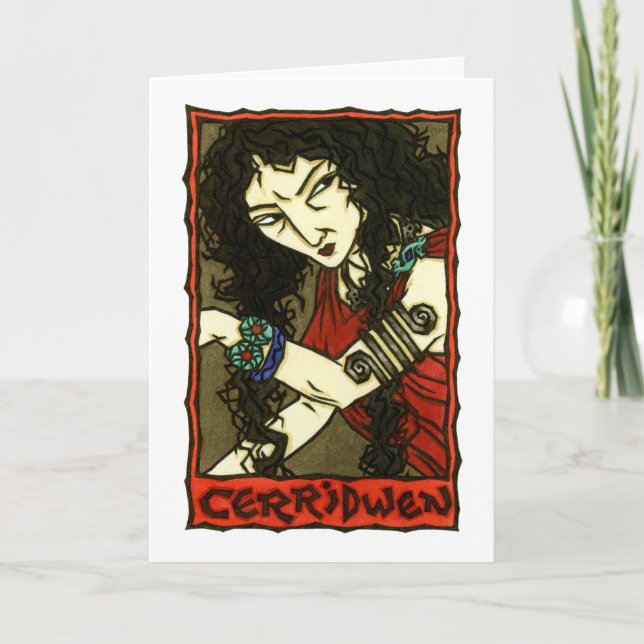Cerridwen Greeting Card (Front)