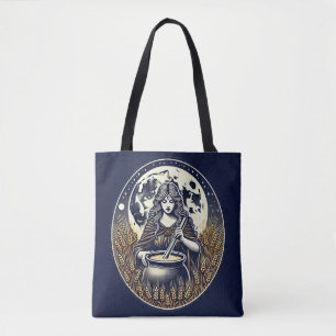 Cerridwen Witch Tote Bag