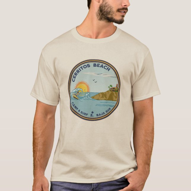 Cerritos Beach Baja California Sur Mexico T-Shirt (Front)