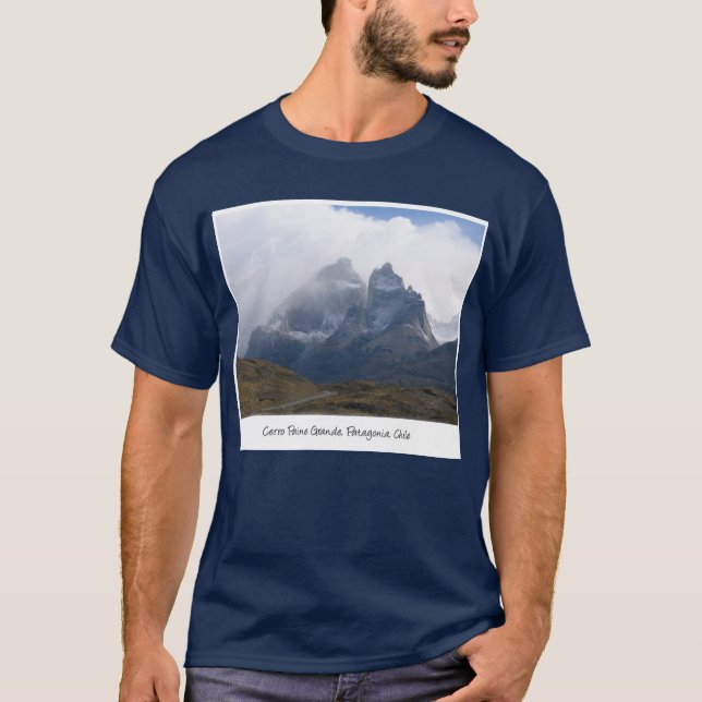 Cerro Paine Grande, Mountains, Patagonia, Chile T-Shirt (Front)