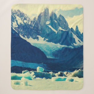 Cerro Torre in Argentinaadventure,america,argentin Sherpa Blanket