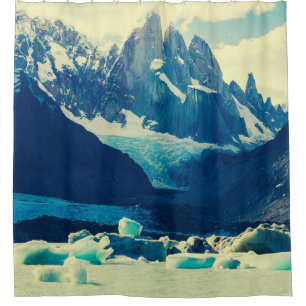 Cerro Torre in Argentinaadventure,america,argentin Shower Curtain