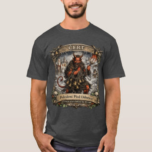 Čert Folklore – Czech St. Nicholas Tradition T-Shirt