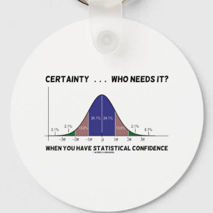 Certainty ... Who Needs It? When You Have Stats Key Ring