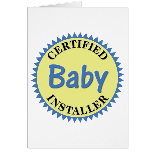 Certified Baby Installer (Front)