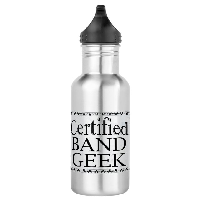 Certified Band Geek 532 Ml Water Bottle (Right)