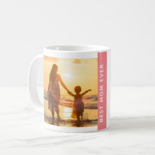 Certified Best Mum Ever One Photo Birthday Gift Coffee Mug