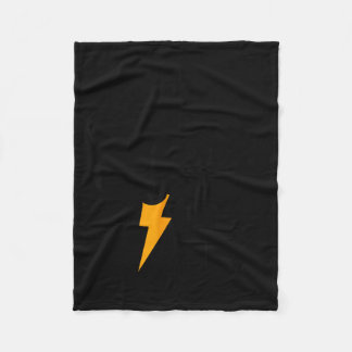 Certified Black Cloud Funny Design Fleece Blanket