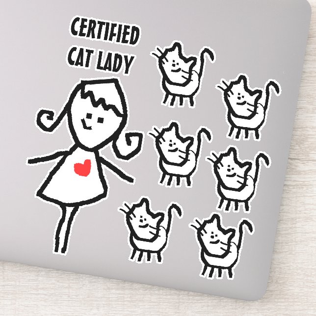 Certified Cat Lady (Detail)