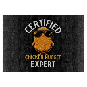 Certified Chicken Nugget Expert Cutting Board