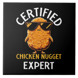 Certified Chicken Nugget Expert Tile
